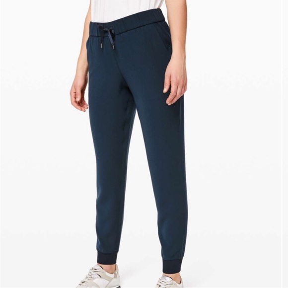 Lululemon On The Fly Jogger Pants True Navy Women's Size 4 - Picture 1 of 7